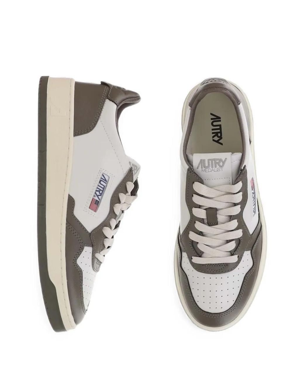 Baskets Medalist À Empiècements Autry pour homme en coloris White