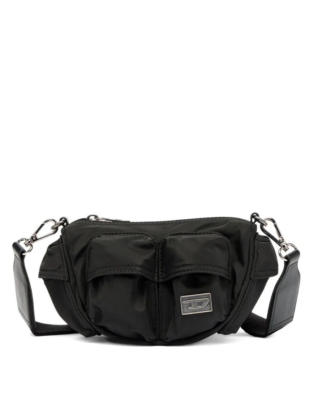 DIESEL Black Multi-Pkts Cross Body Bag