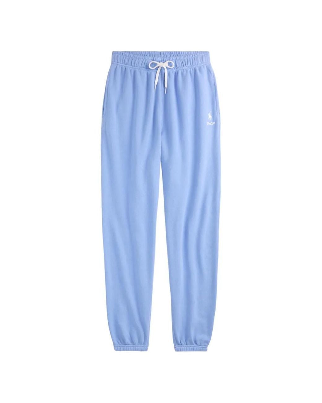 Polo Ralph Lauren Blue Logo-Embroidered Track Pants