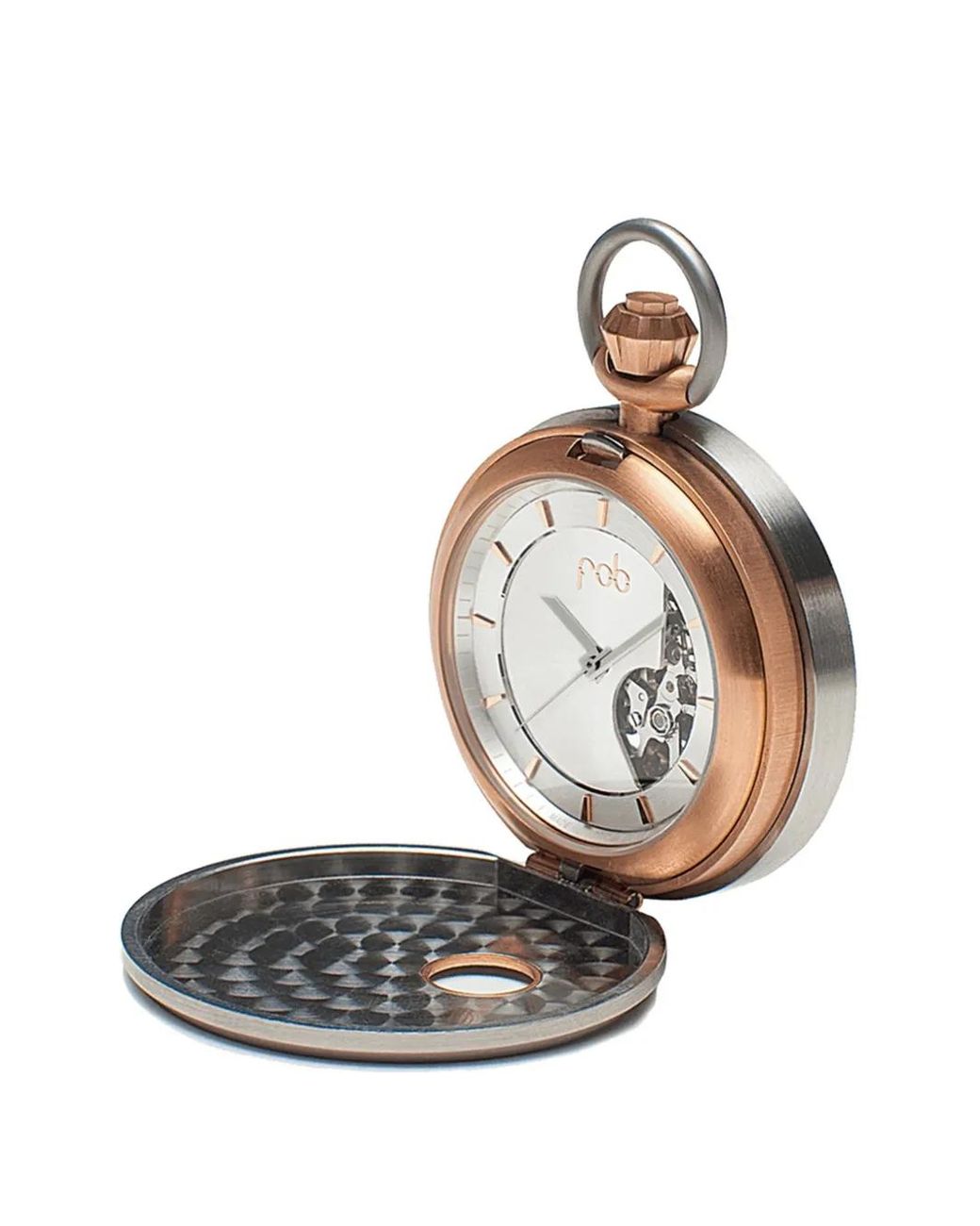 Fob Paris White R40 Eden 40Mm Pocket Watch