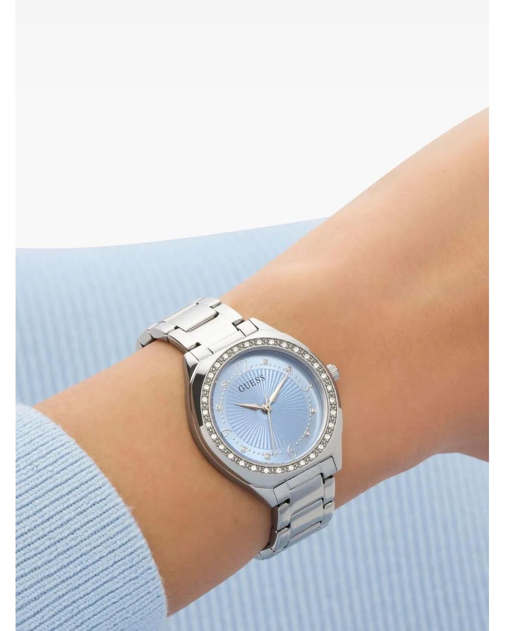 Guess Blue Tone Analog Watch