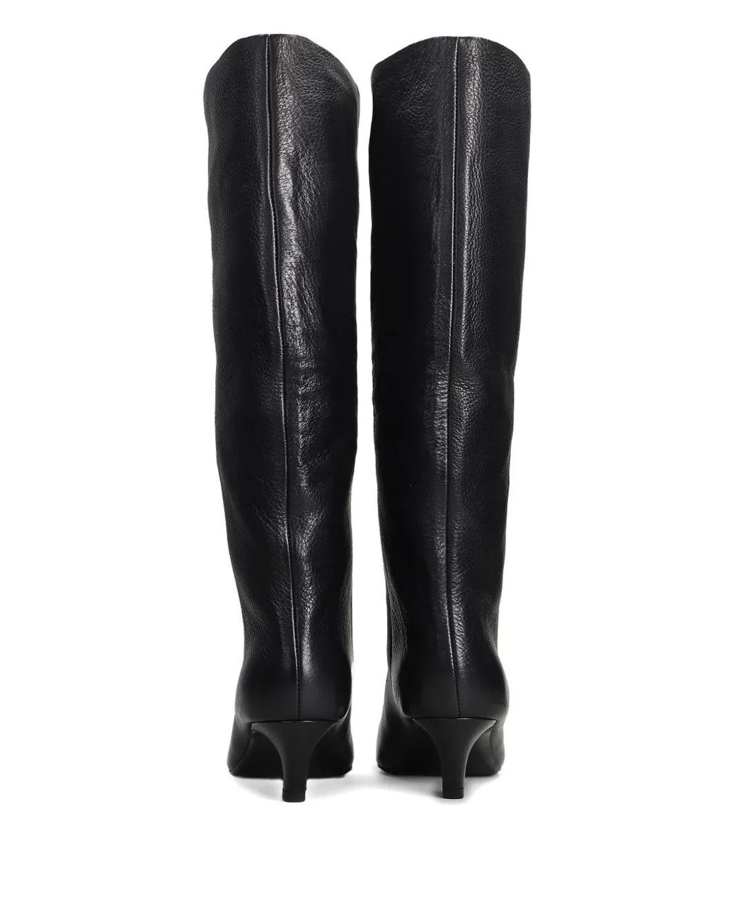 Ash Black Stiefel Aus Leder