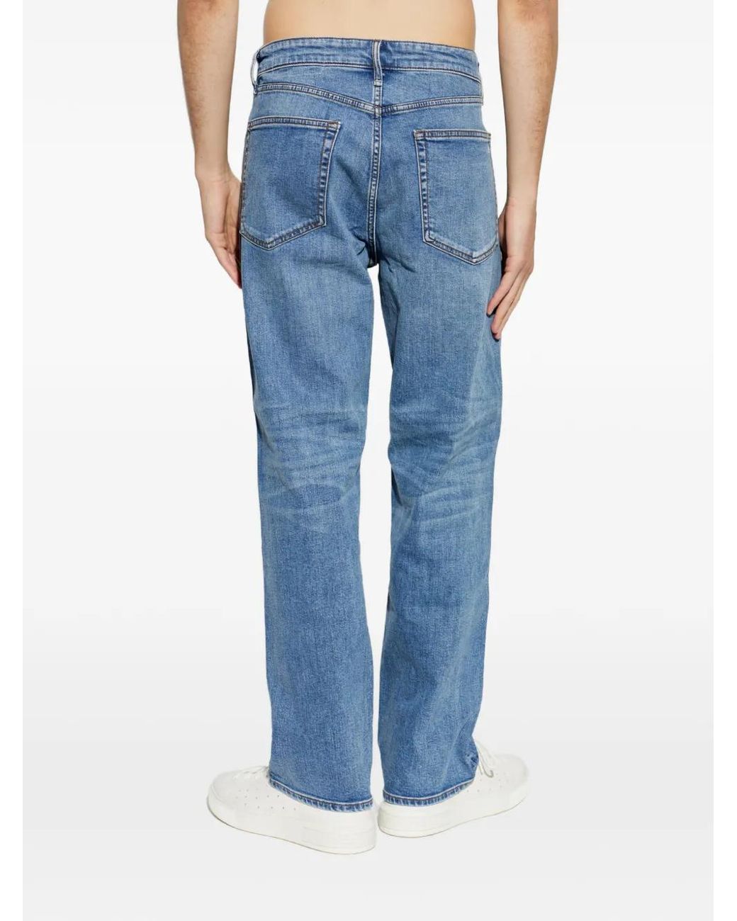 Rag & Bone Blue Straight-Leg Jeans for men