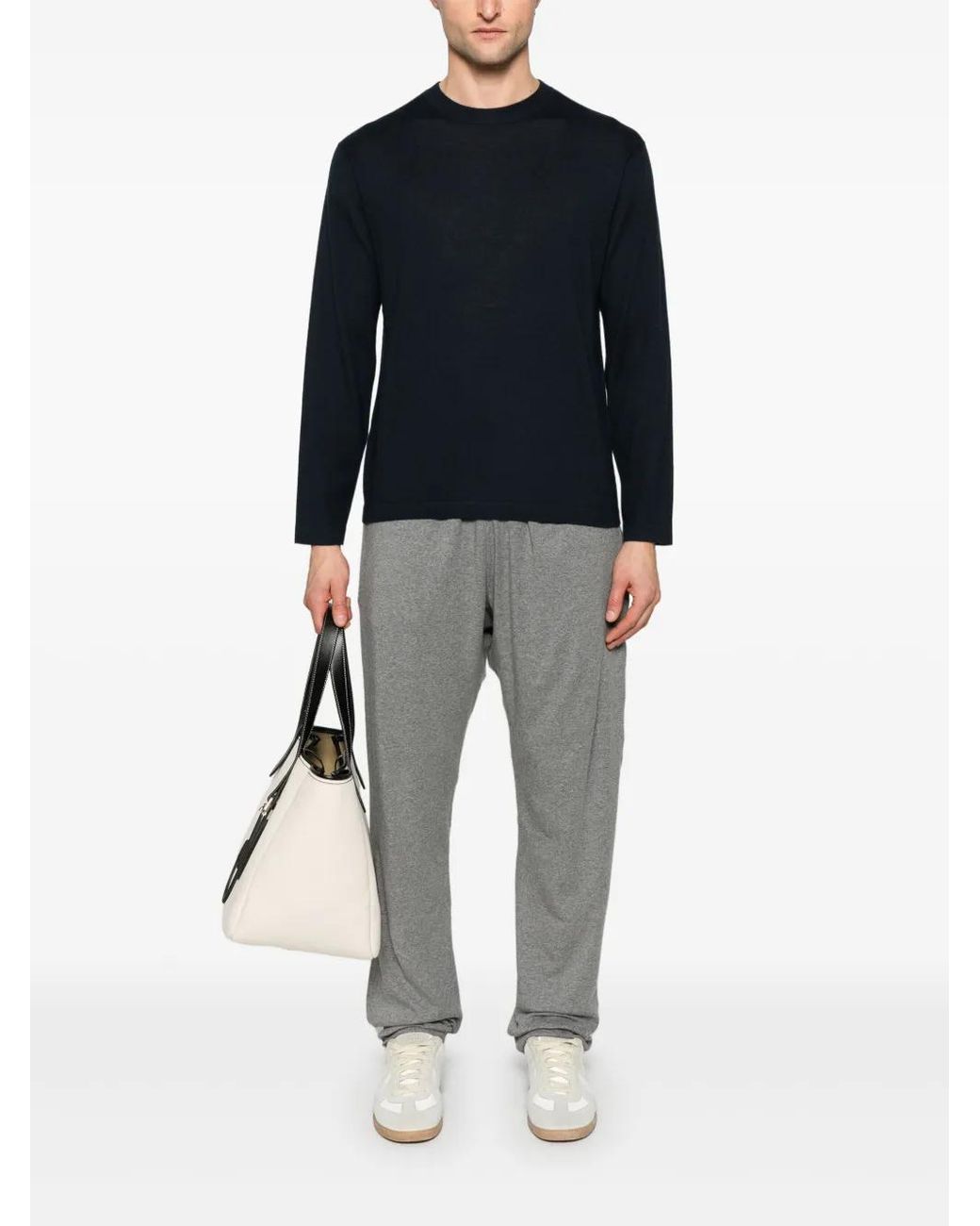 Lisa Yang Black Nathaniel Sweater for men