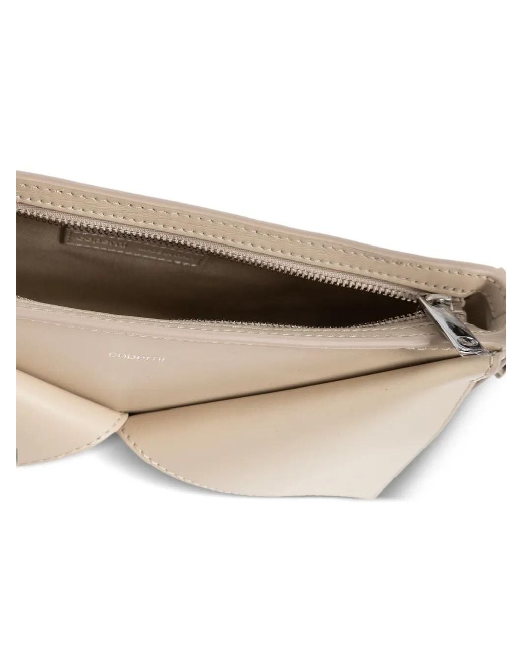 Coperni Natural Panelled Leather Shoulder Bag