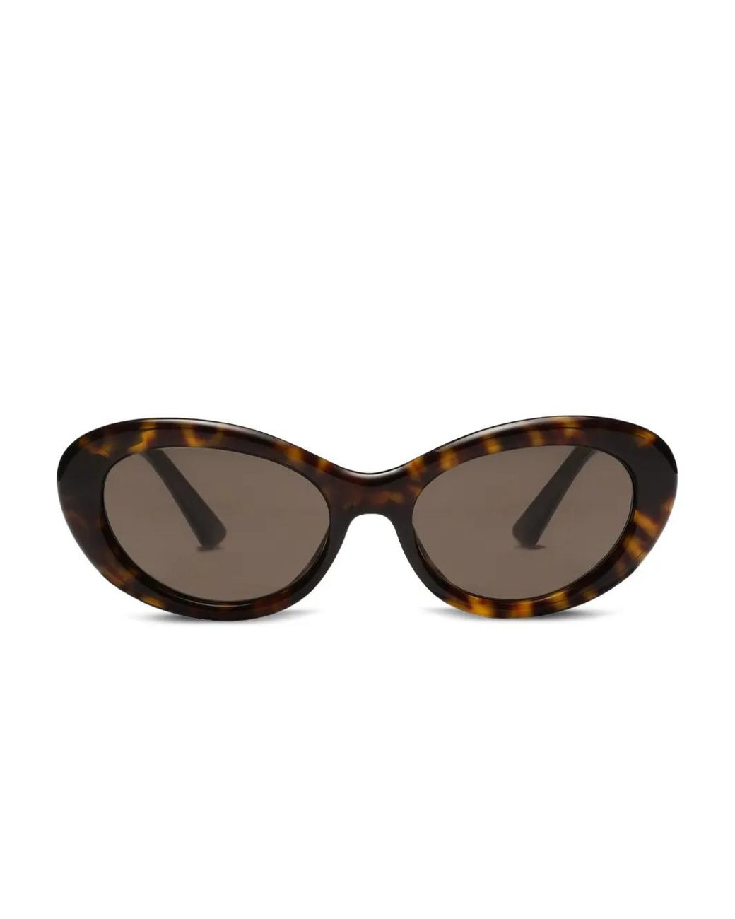 Dolce & Gabbana Brown Marlene Cat-Eye Frame Sunglasses