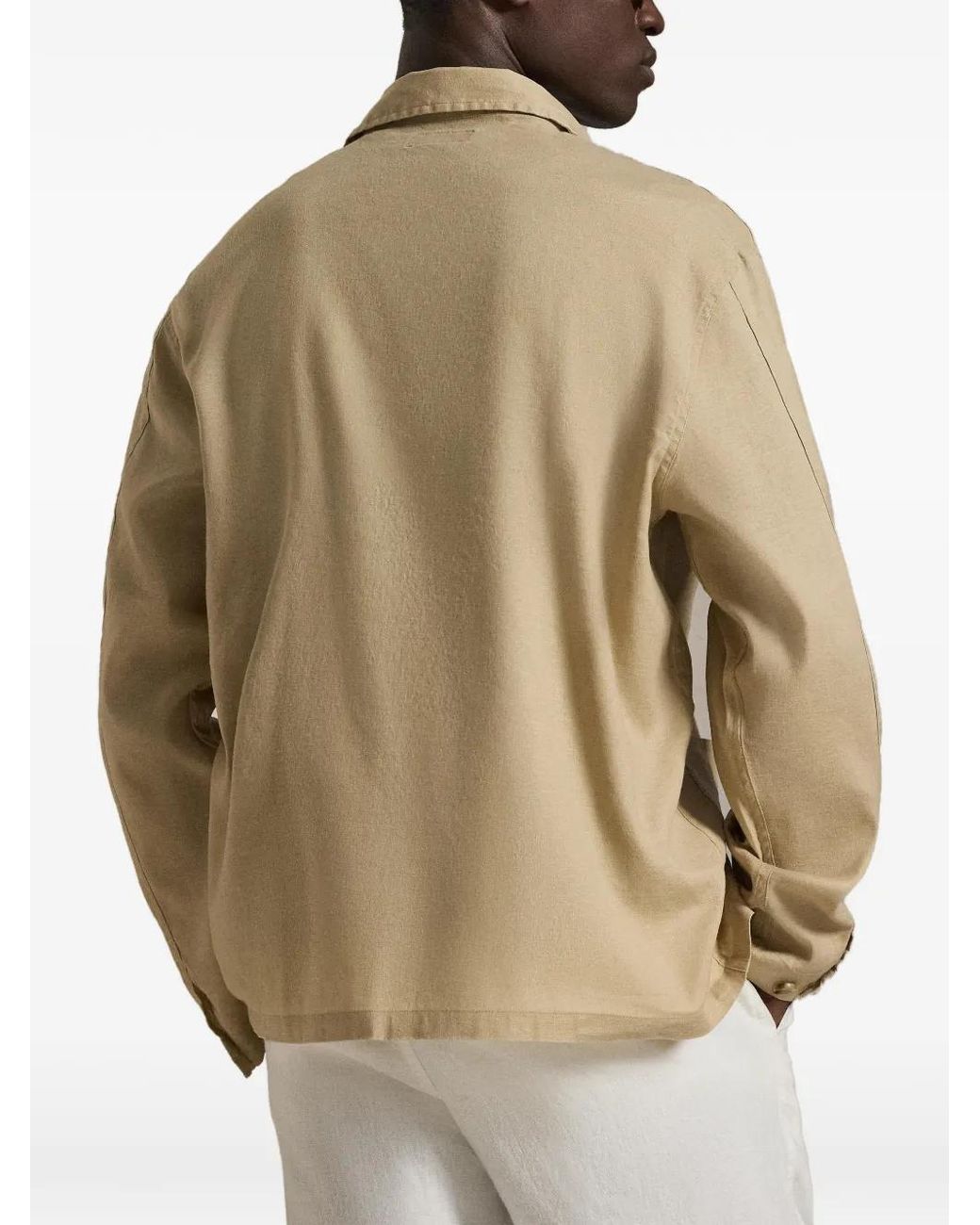 Polo Ralph Lauren Natural Barton Buttoned Overshirt for men