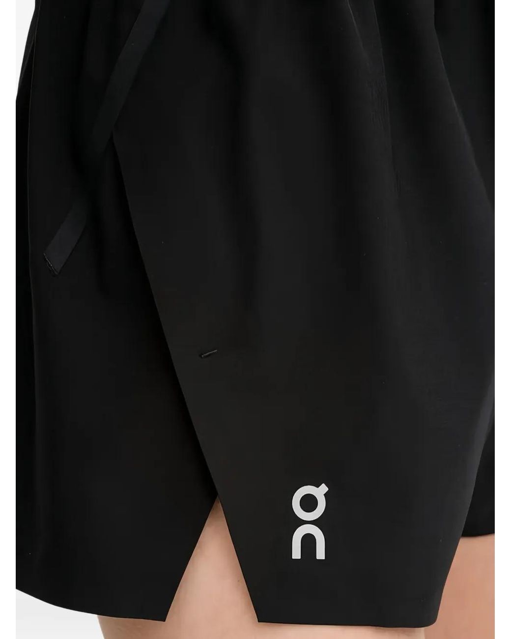 On Shoes Black Logo-Detail Training Shorts