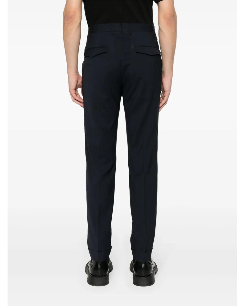 PT Torino Blue Master Slim-Fit Trousers for men