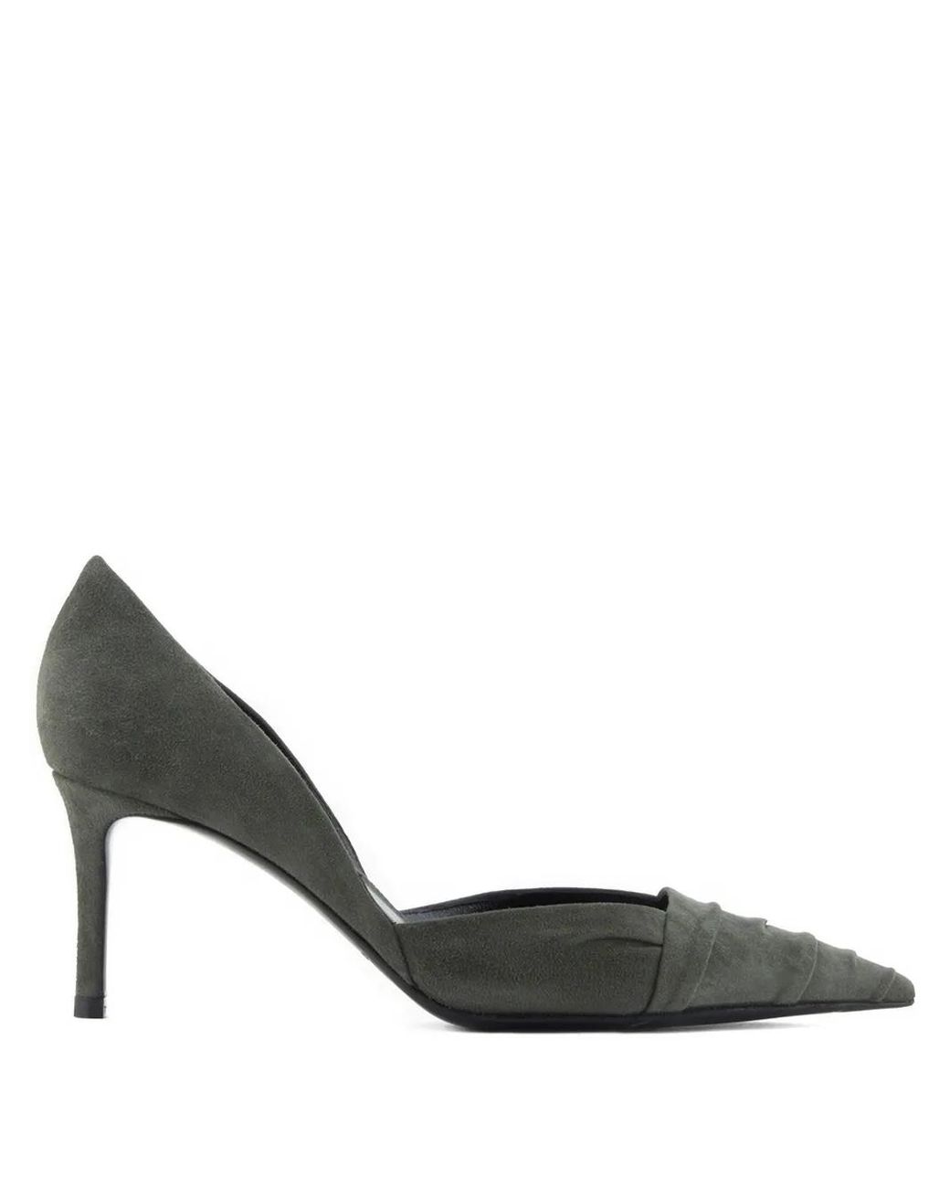 Giorgio Armani Metallic 70Mm Pointed-Toe Pumps
