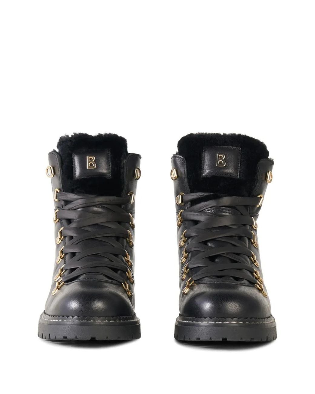 Bogner Black Andermatt Lace-Up Ankle Boots