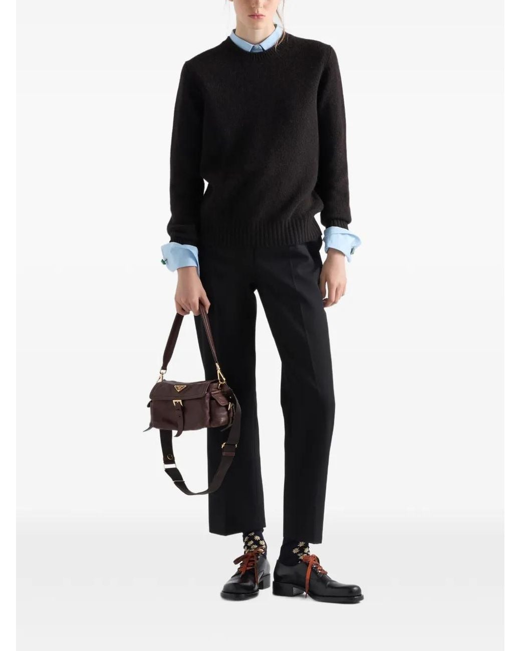 Prada Brown Explore Nappa Leather Mini-Bag