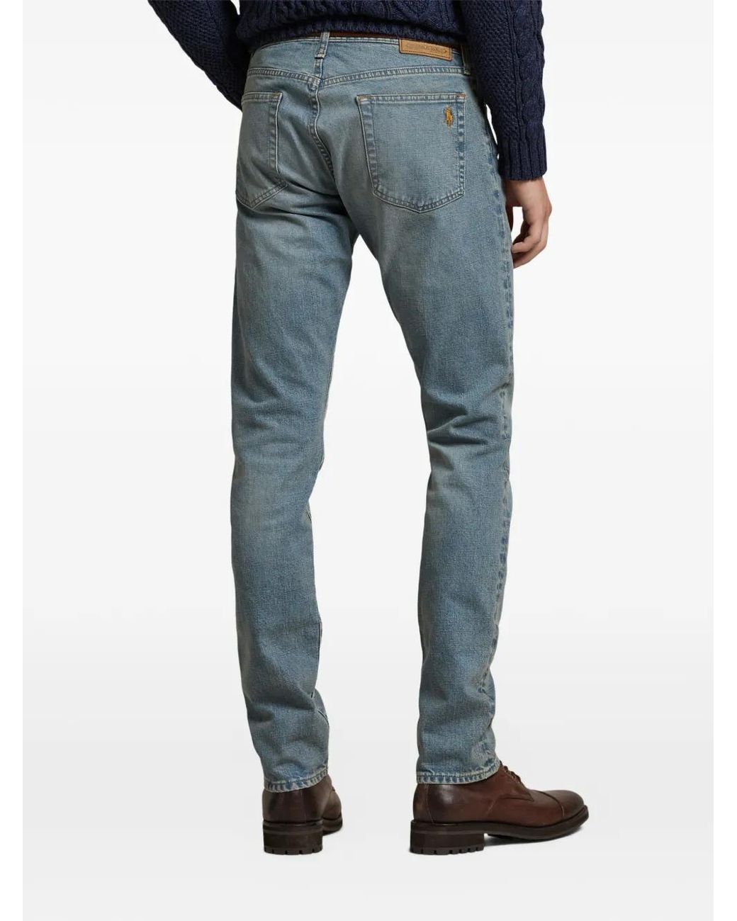 Polo Ralph Lauren Blue Five-Pocket Jeans for men