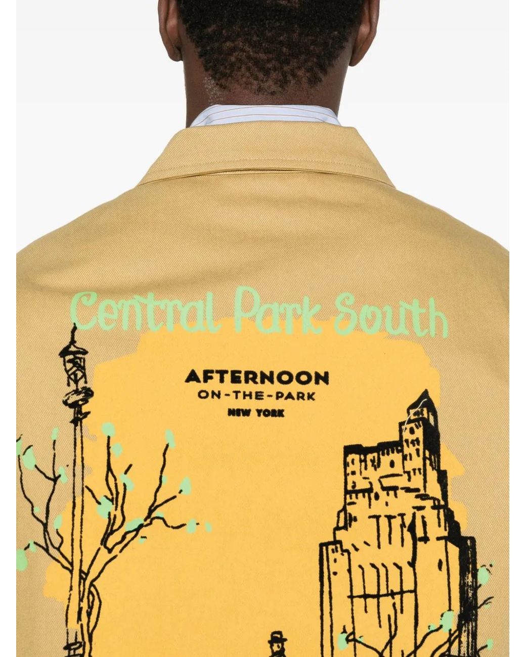 Bode Central Park Jacke in Natural für Herren