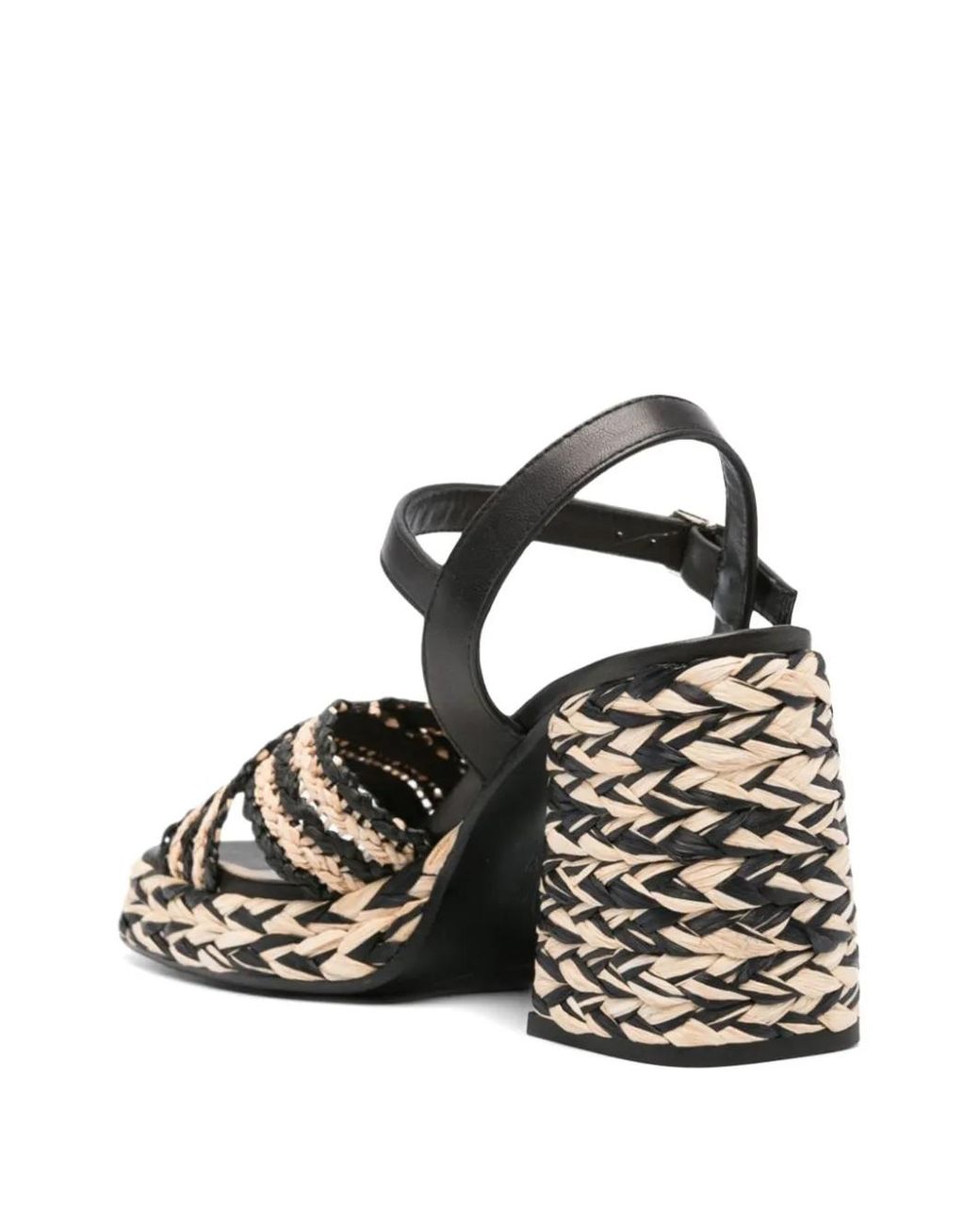 Castaner White Vicen Raffia Sandals
