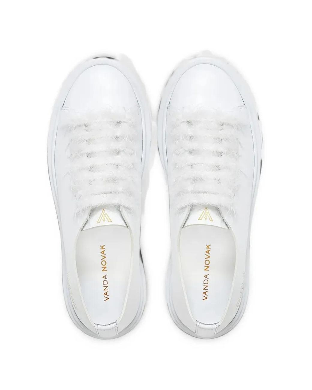 VANDA NOVAK White Grace Sneakers