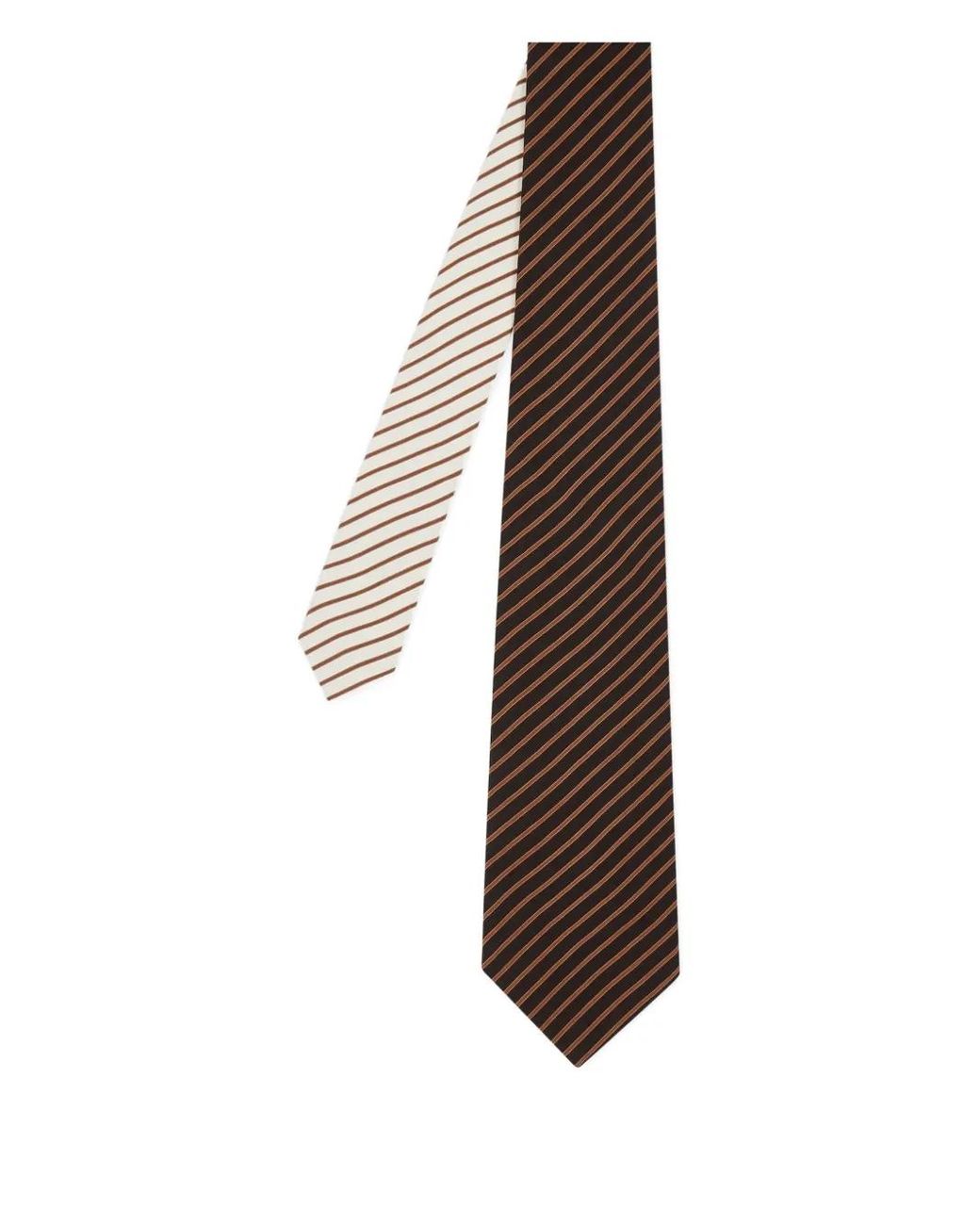 Cravatta A Righe di Paul Smith in White da Uomo