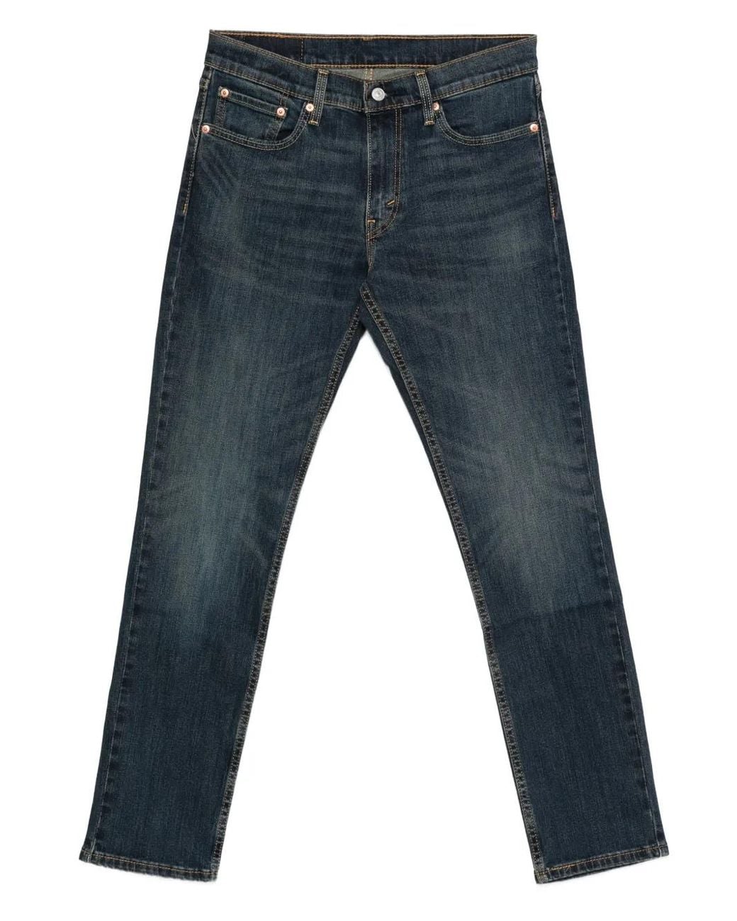 Levi's Straight Jeans in het Blue voor heren