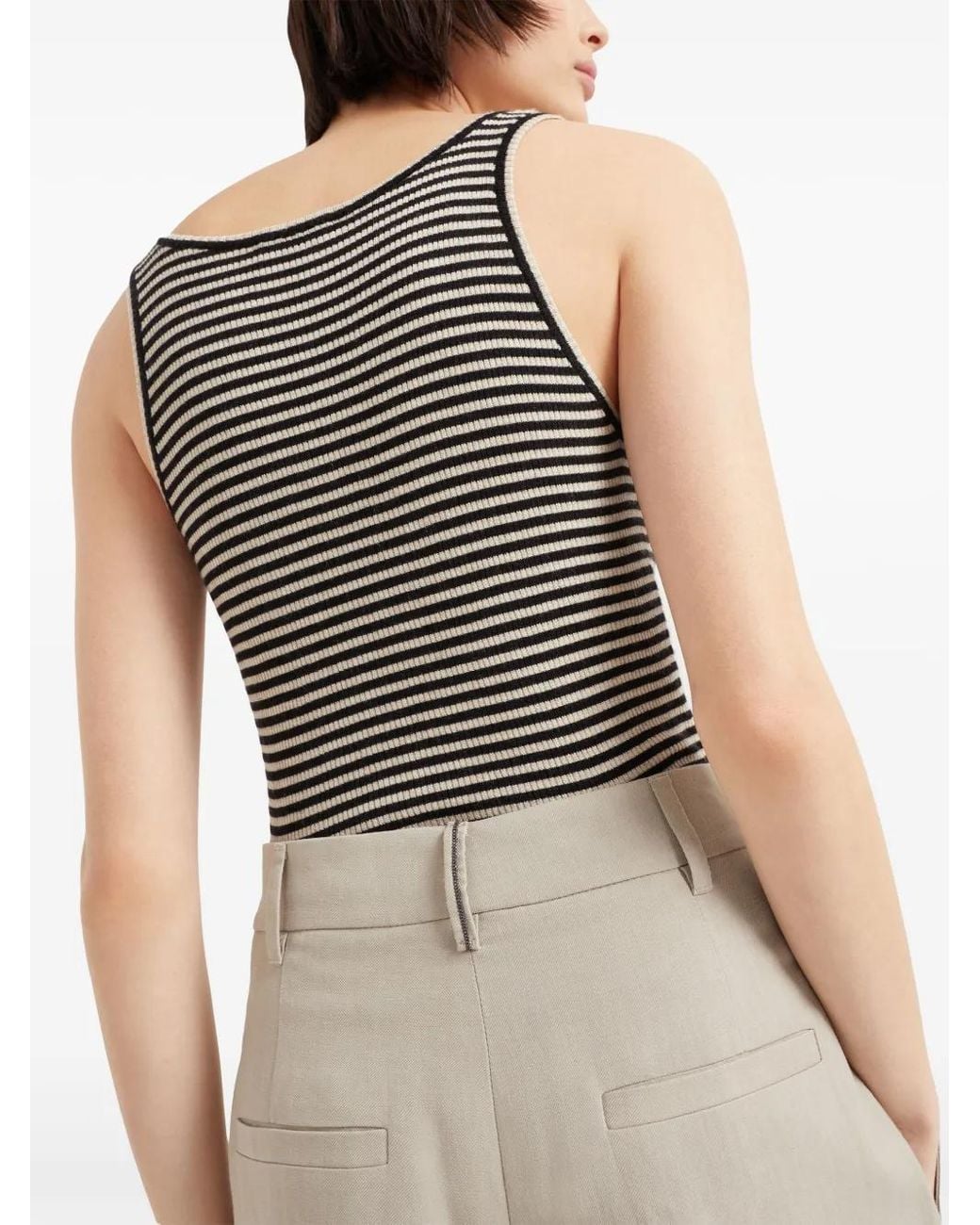 Brunello Cucinelli Natural Bc Damen Hose