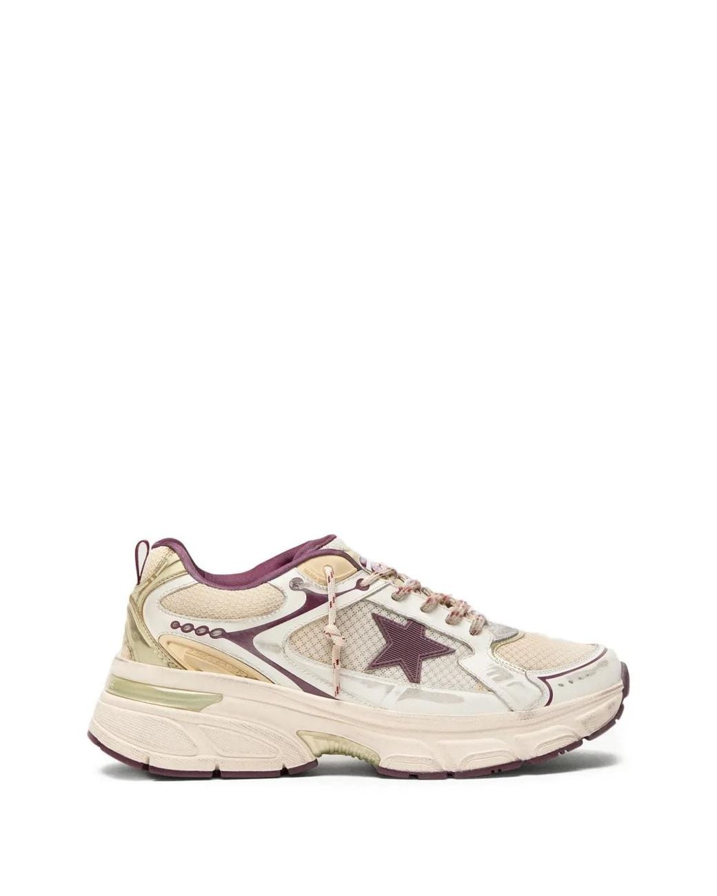 Golden Goose Deluxe Brand White Light Star Sneakers for men