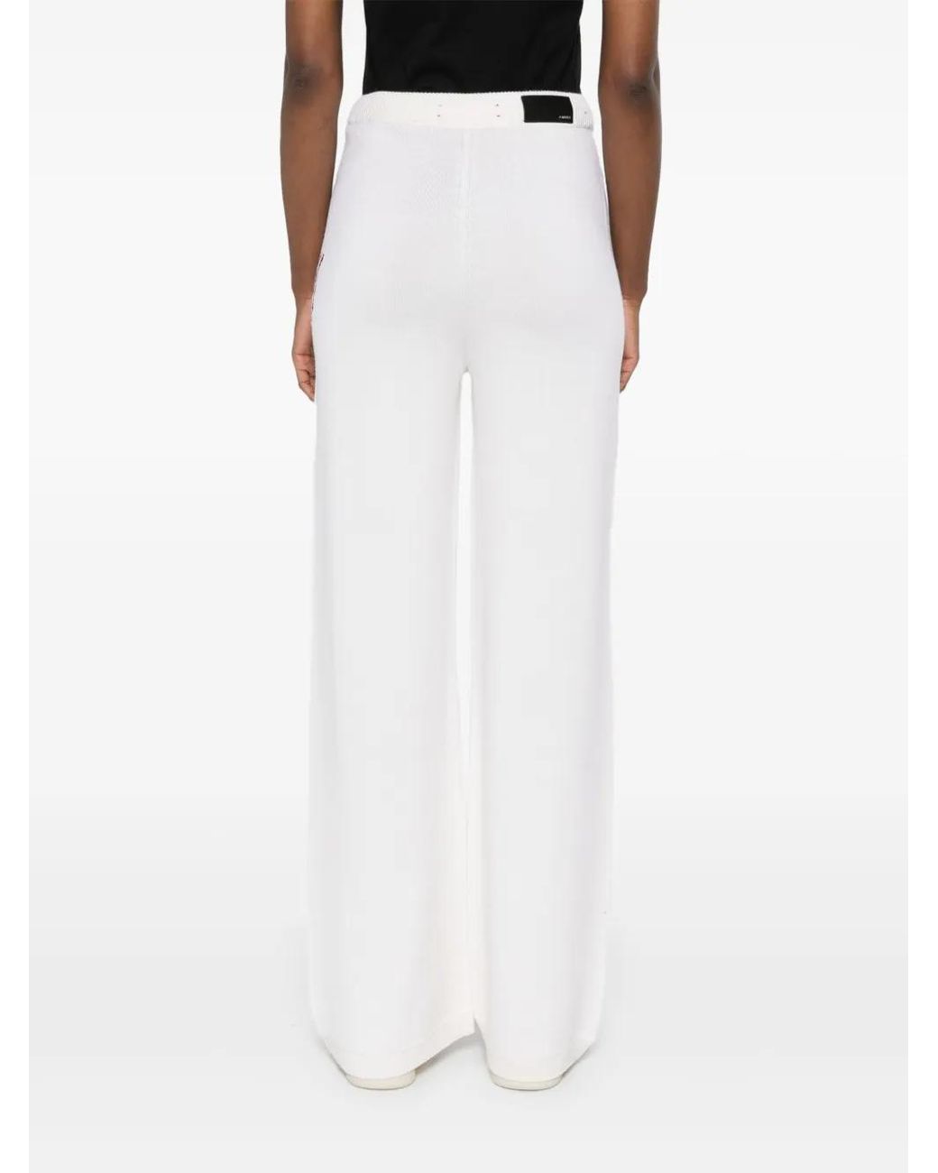 Amiri White Ma-Jacquard Track Pants