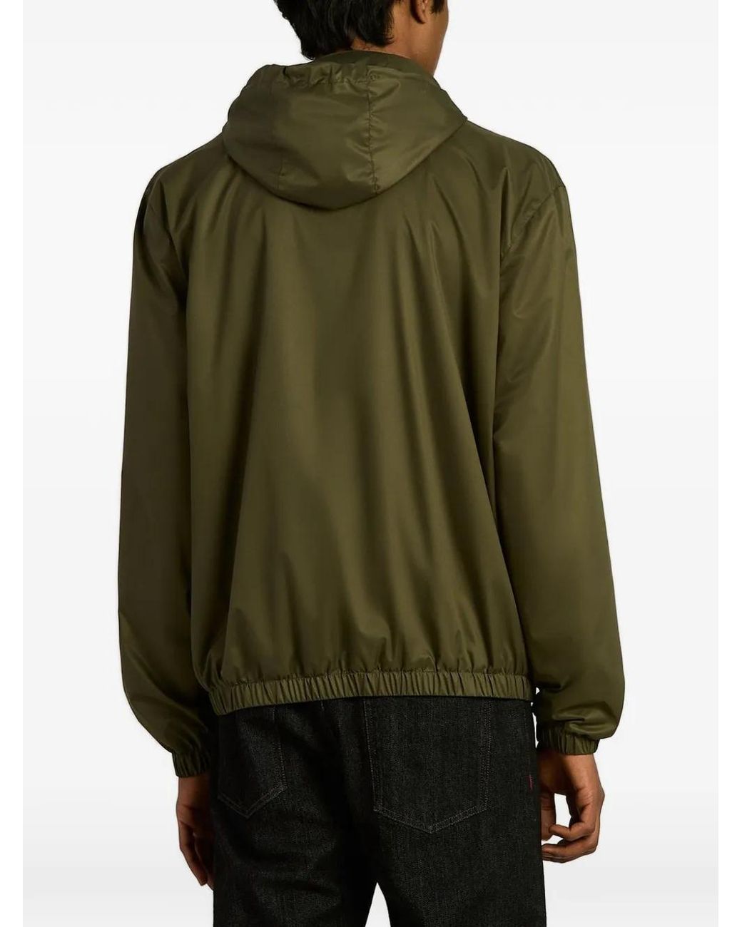 Kiton Jack Met Capuchon in het Green voor heren