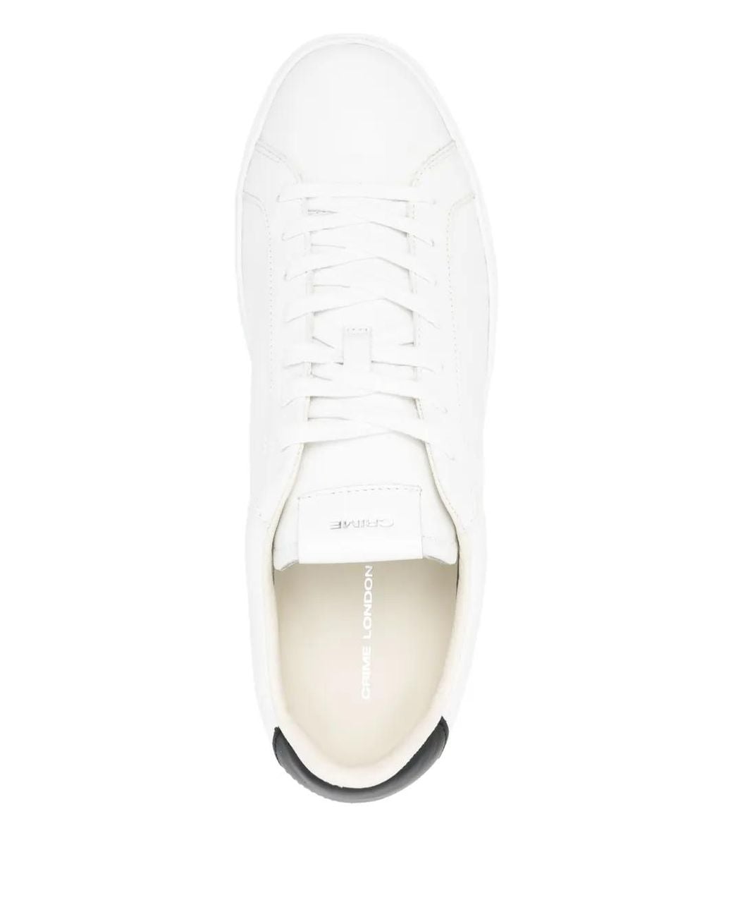 Crime London White Extralight Sneakers for men
