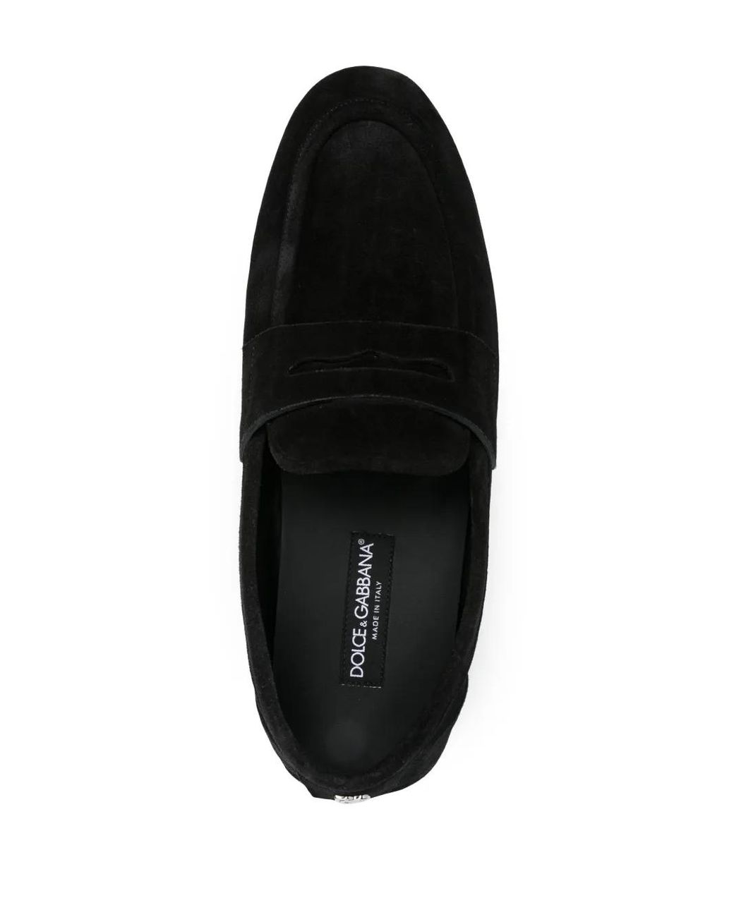 Dolce & Gabbana Black Flat Shoes for men