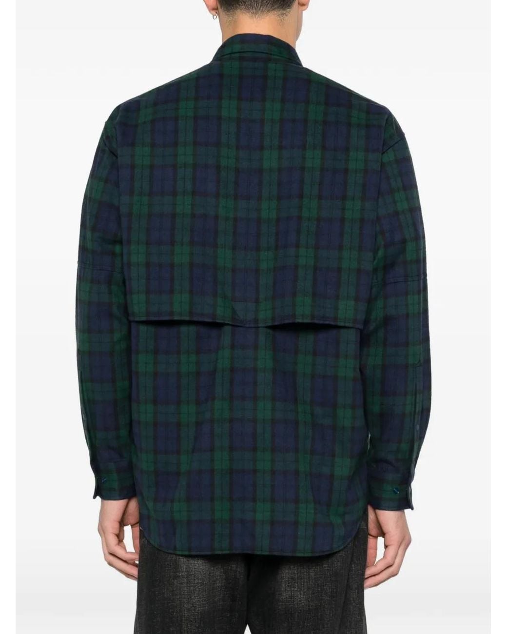 Neighborhood Tartan-Check Shirt in Blue for Men | Lyst