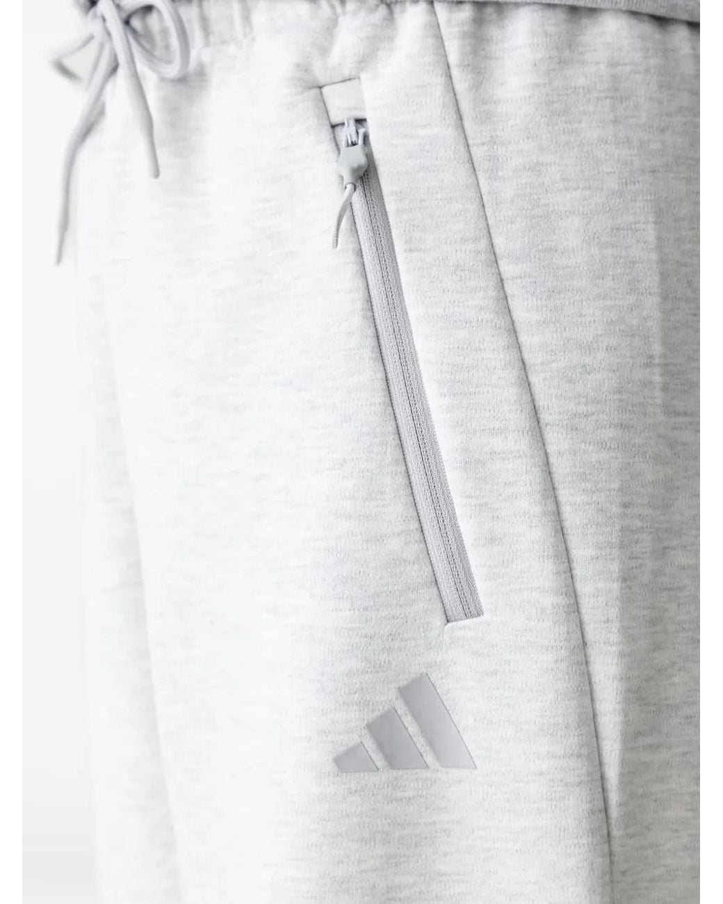 Adidas White Pantalon Z.N.E. À Lien De Resserrage