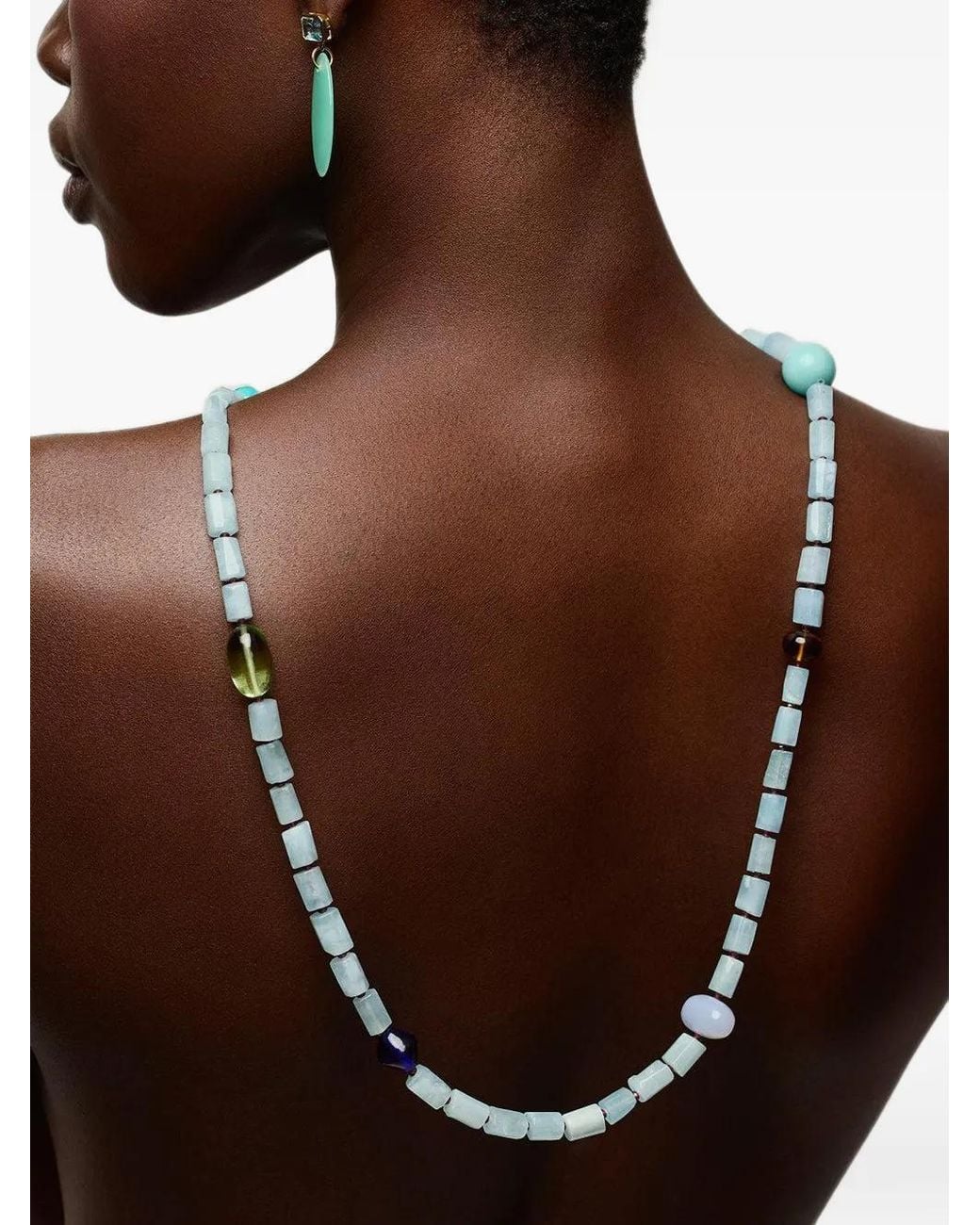 Lizzie Fortunato Blue Circo Necklace