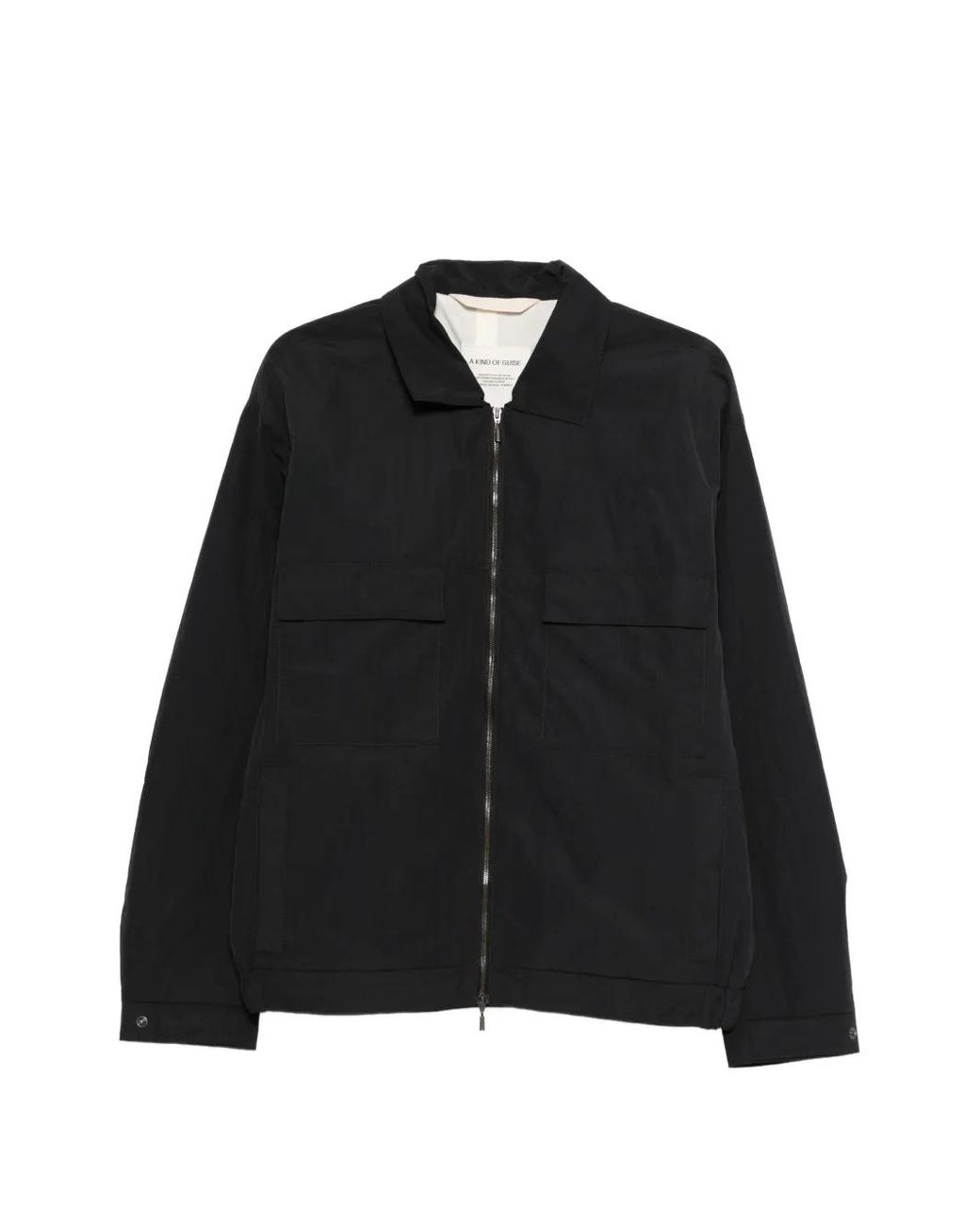 A Kind Of Guise Black Embu Jacket Panther for men