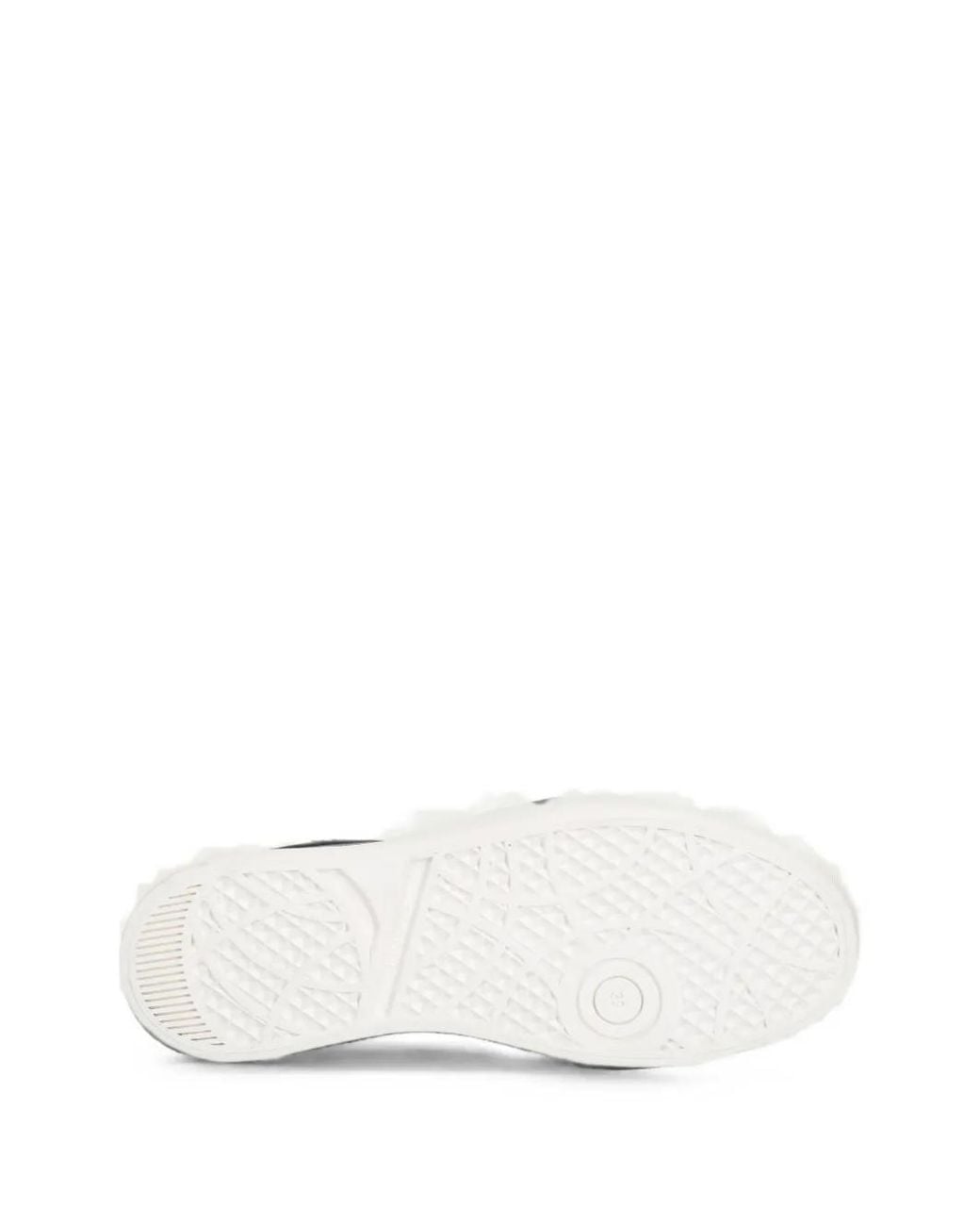 Gant Black Logo-Lettering Leather Sneakers