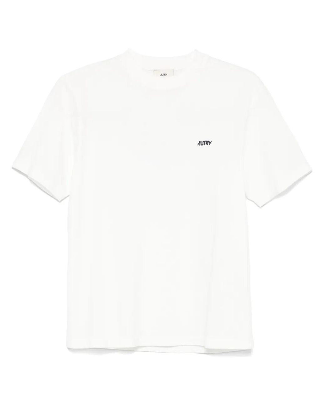 Autry White Cotton T-Shirt