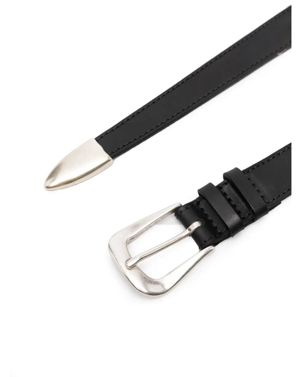 Orciani Black Blade Belt for men