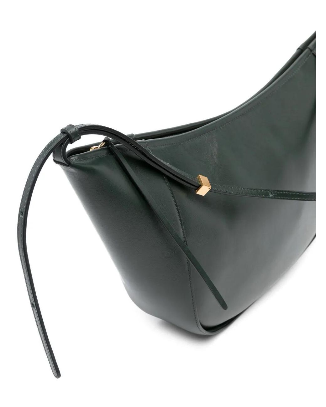 Wandler Gray Maggie Leather Shoulder Bag