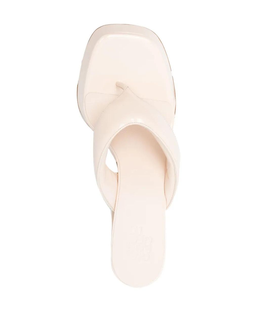 Gia Borghini Natural Gia 17 120Mm Platform Mules