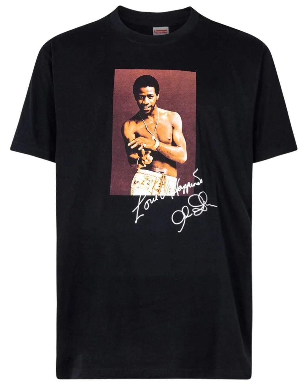 Supreme Black Al Crew Neck T-Shirt