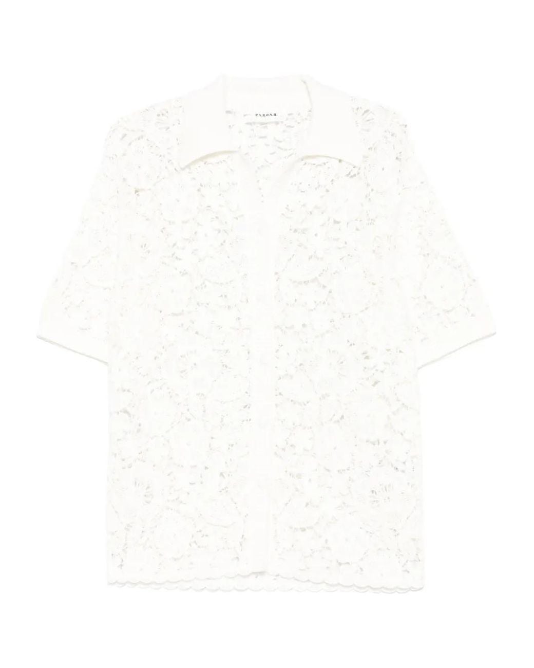 P.A.R.O.S.H. White Copper Shirt