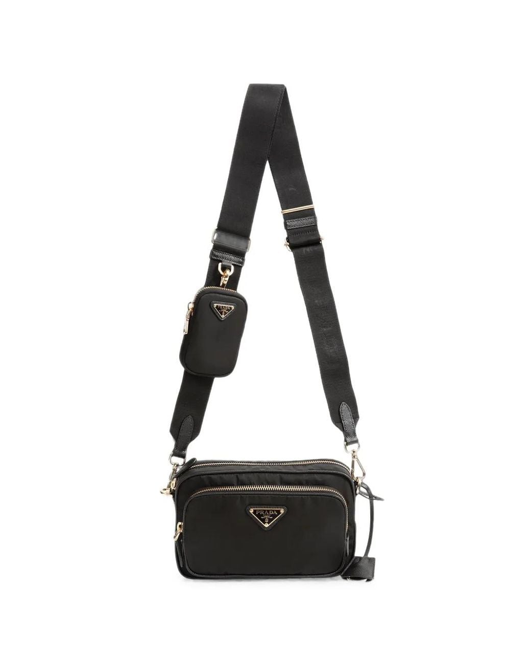 Prada White Re-Nylon Mini Shoulder Bag