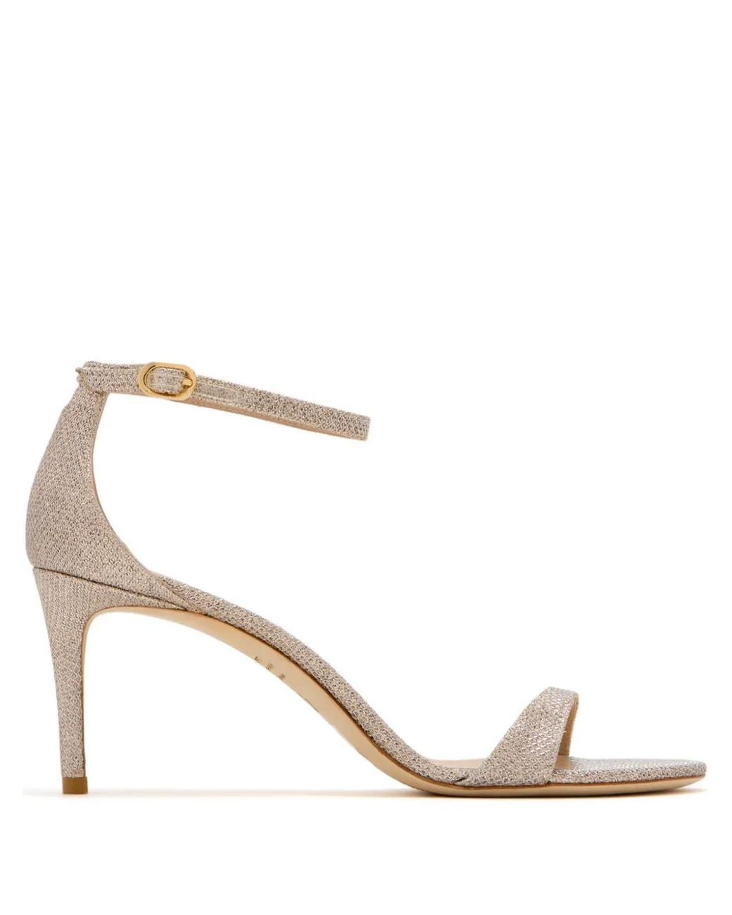 Stuart Weitzman Natural Nudist Sandals