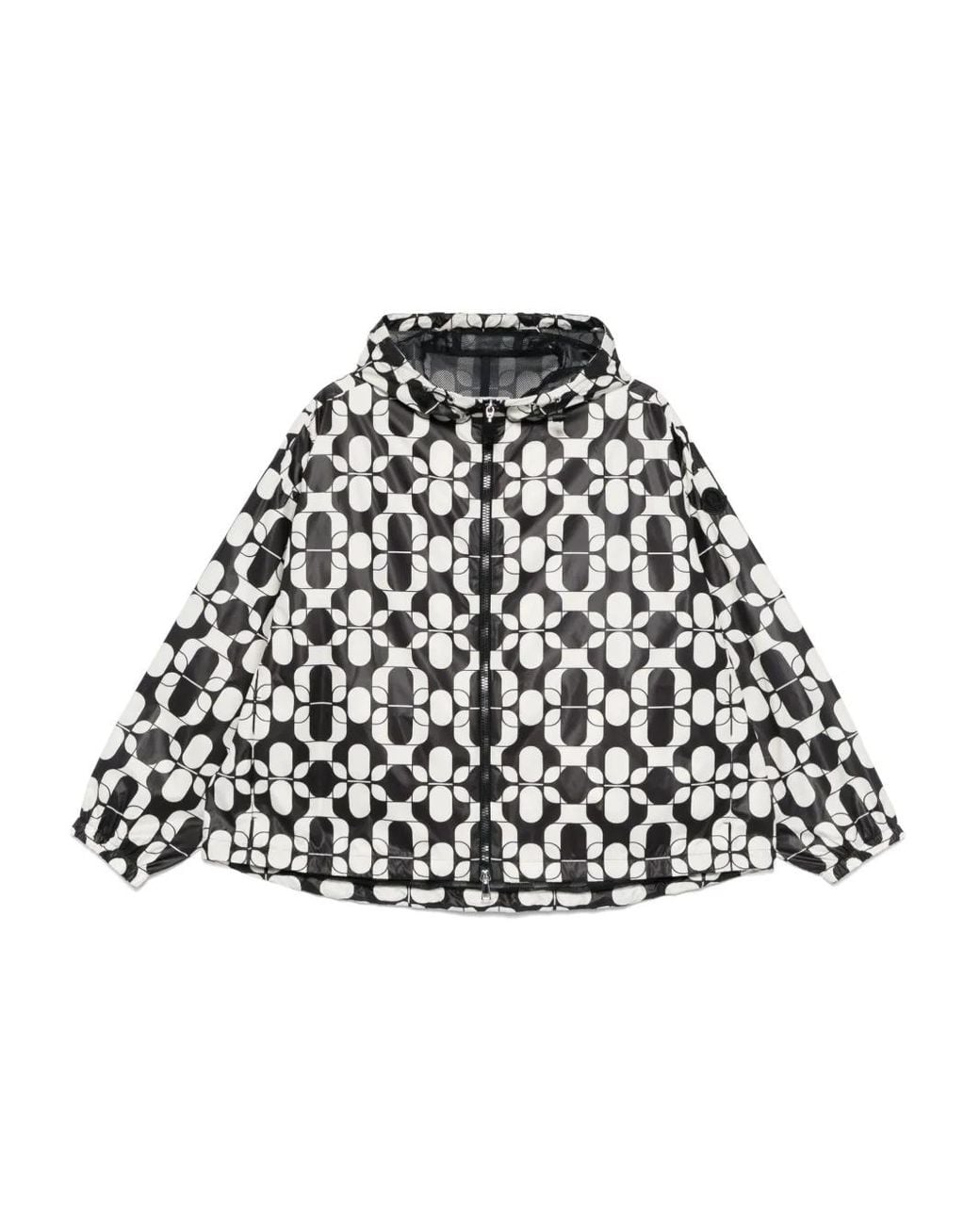 Moncler White 'Pichon' Jacket