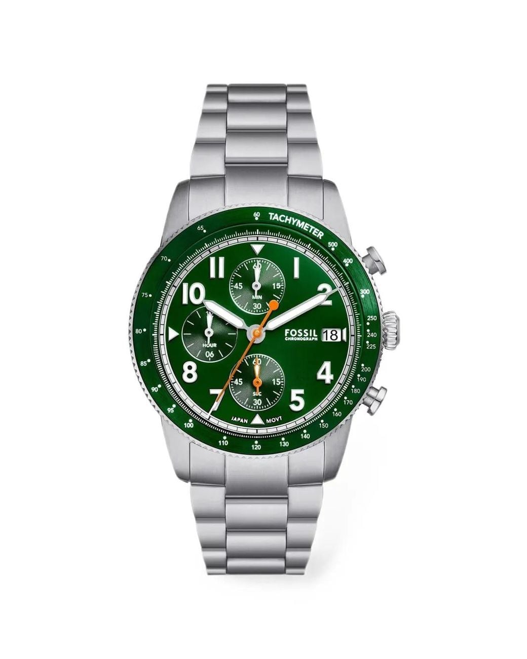 Fossil Green Sport Tourer 42Mm Watch for men