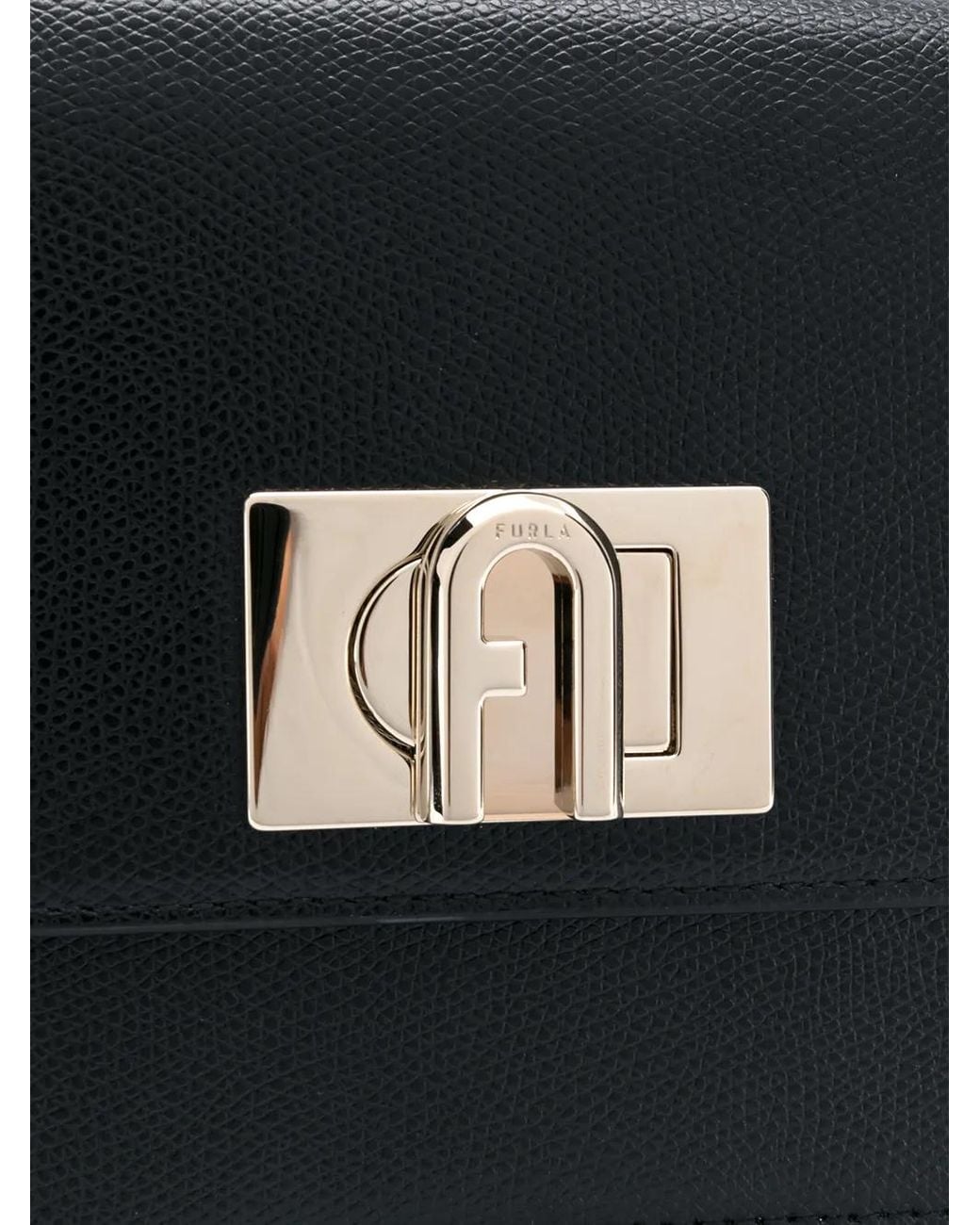 Furla Black Shoulder Bag