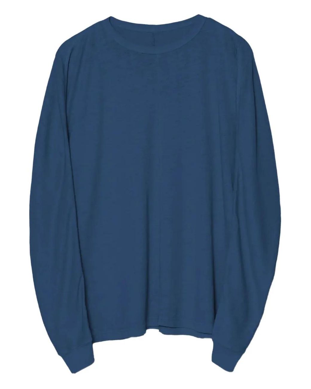 Maharishi Blue Long-Sleeve Organic-Cotton T-Shirt for men