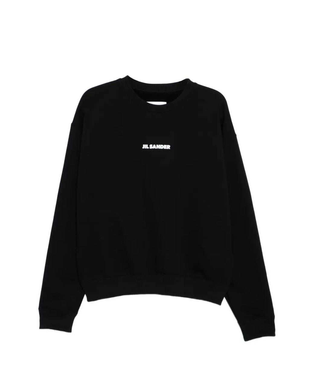 Jil Sander Sweater Met Logoprint in het Black voor heren