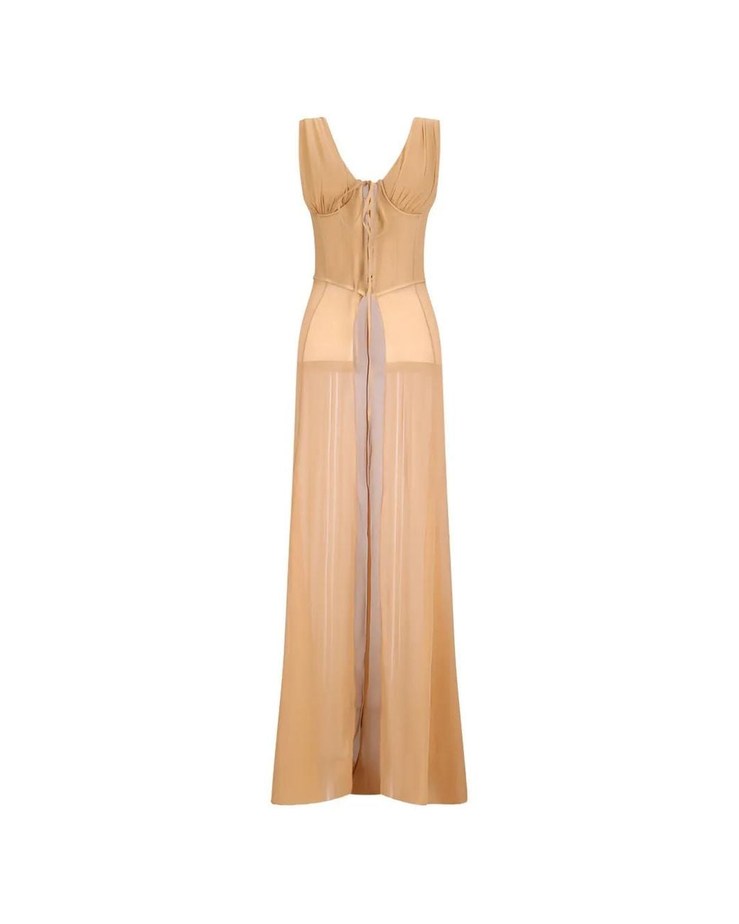 GIUSEPPE DI MORABITO White Lace-Up Sleeveless Top