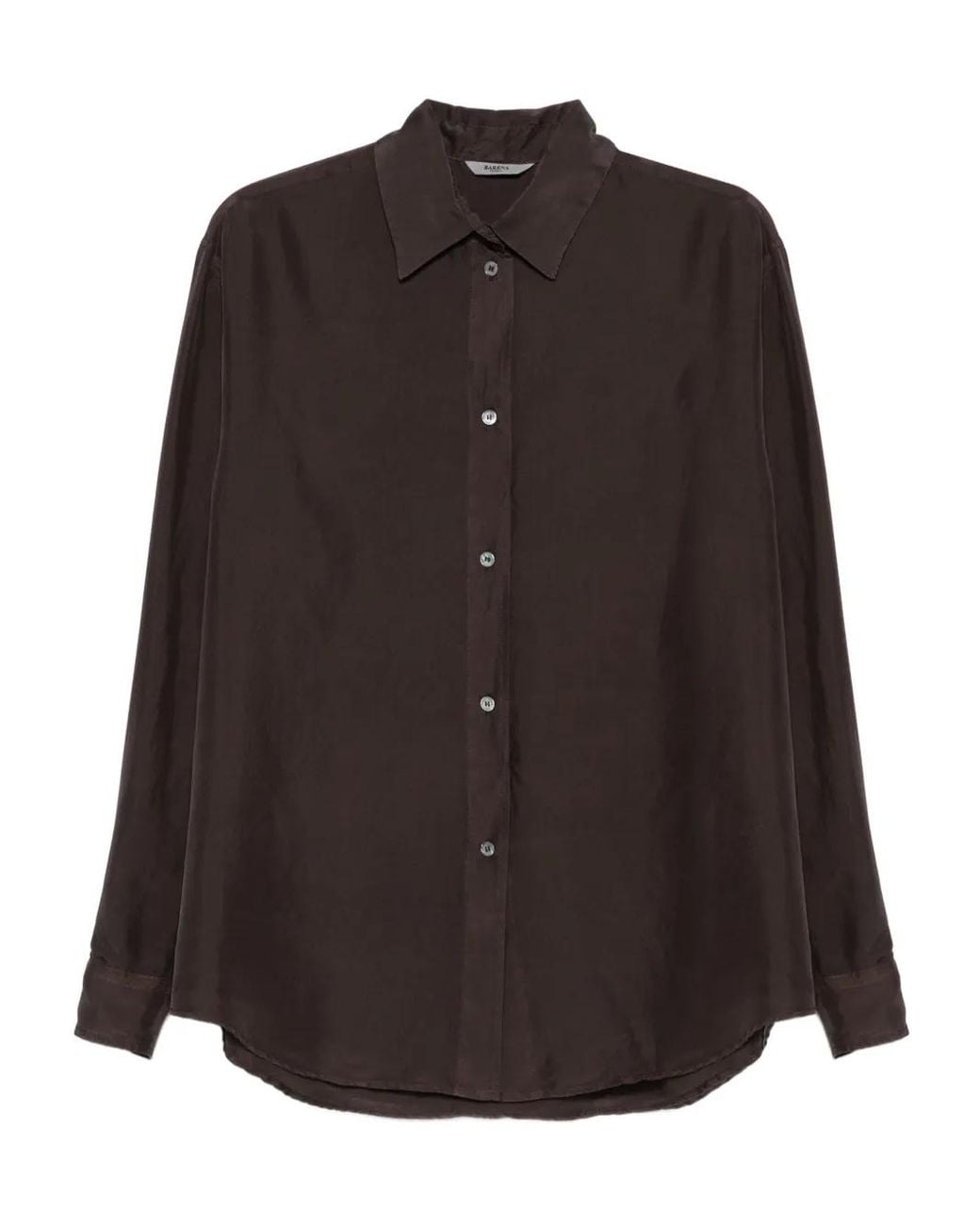 Barena Black Button-Down Shirt