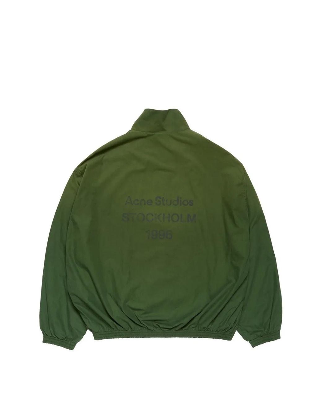 Acne Jack Met Logo En Verwassen Effect in het Green voor heren