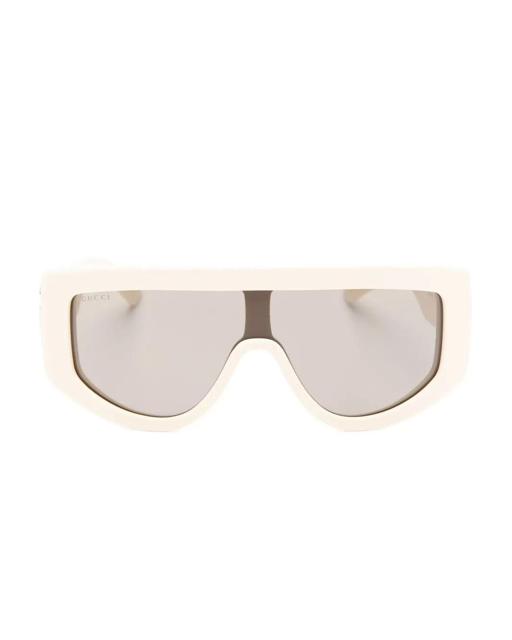 Gucci Pink Lunettes De Soleil À Monture Oversize À Logo